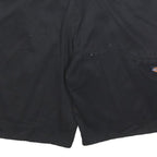 DICKIES Mens Black Cotton Blend Casual Shorts XL W40 Workwear Durable