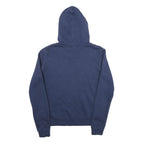 NIKE Womens Blue Pine Creek Volleyball Pullover Hoodie M Cotton Blend