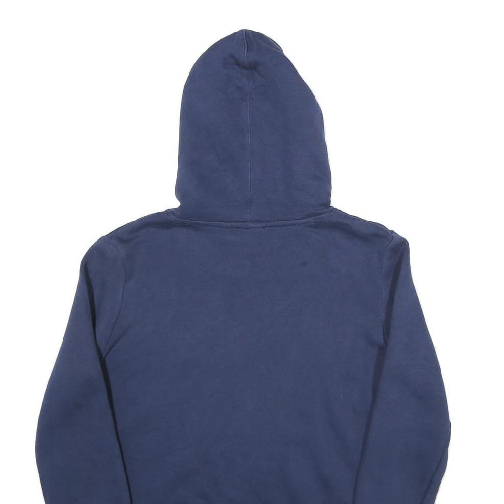 NIKE Womens Blue Pine Creek Volleyball Pullover Hoodie M Cotton Blend