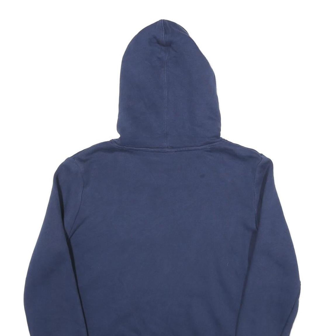 NIKE Womens Blue Pine Creek Volleyball Pullover Hoodie M Cotton Blend