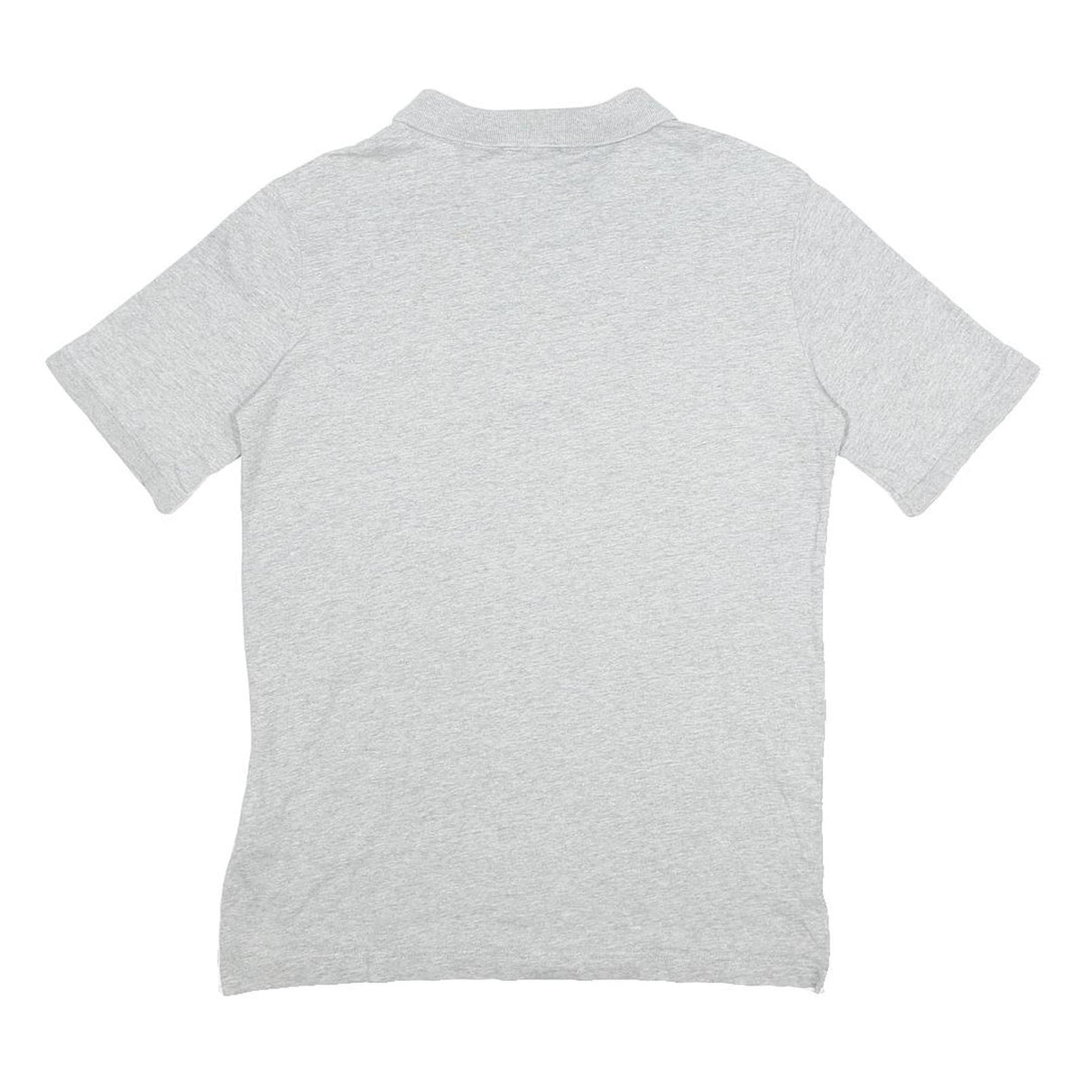 NIKE Boys Grey Short Sleeve Polo Shirt XL Cotton Basic Casual Sportswear