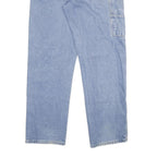 DICKIES Mens Jeans Blue Regular Straight Denim Medium W34 L33 Workwear Zip