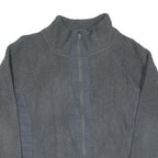 FILA Womens Grey Jacket XL Cotton Blend Plain Zip Casual Sportswear