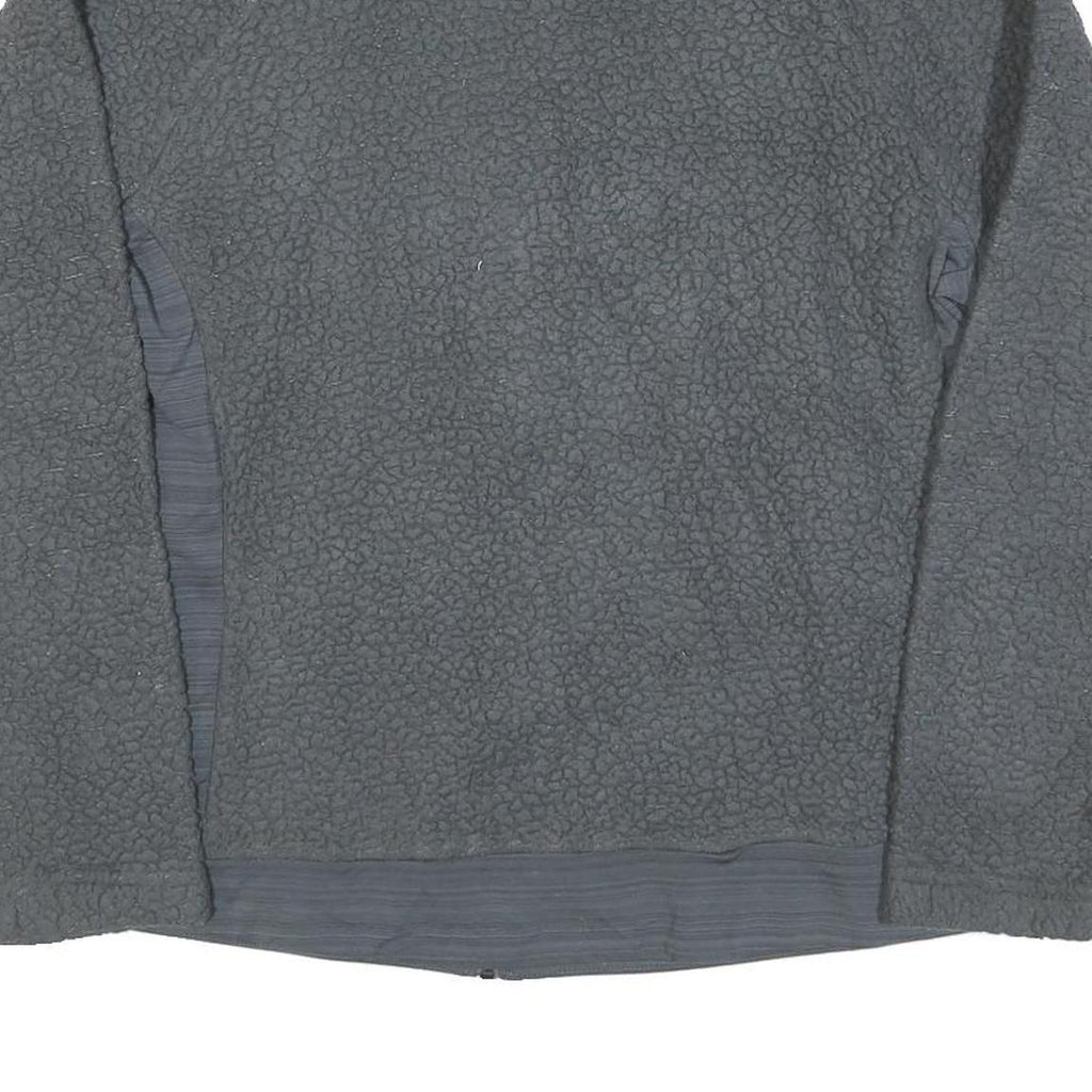 FILA Womens Grey Jacket XL Cotton Blend Plain Zip Casual Sportswear