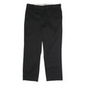 DICKIES Mens Black Classic Zip Trousers W40 L32 Workwear Durable Fit