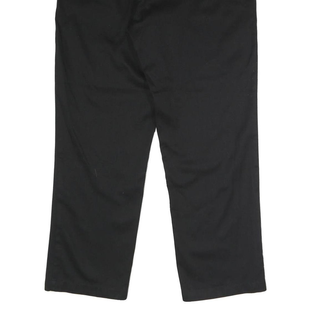 DICKIES Mens Black Classic Zip Trousers W40 L32 Workwear Durable Fit