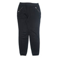 EA7 EMPORIO ARMANI Womens Trousers Black Regular Tapered W28 L29