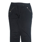 EA7 EMPORIO ARMANI Womens Trousers Black Regular Tapered W28 L29