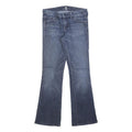7 FOR ALL MANKIND Womens Jeans Blue Slim Flared Denim Medium W26 L28 Stylish