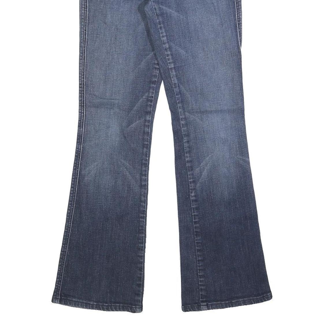 7 FOR ALL MANKIND Womens Jeans Blue Slim Flared Denim Medium W26 L28 Stylish