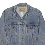 LEVI'S Mens Blue Denim Jacket M Cotton Button Closure Classic Fit Plain