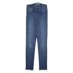 LEVI'S 721 Womens Jeans Blue Slim Skinny W24 L31