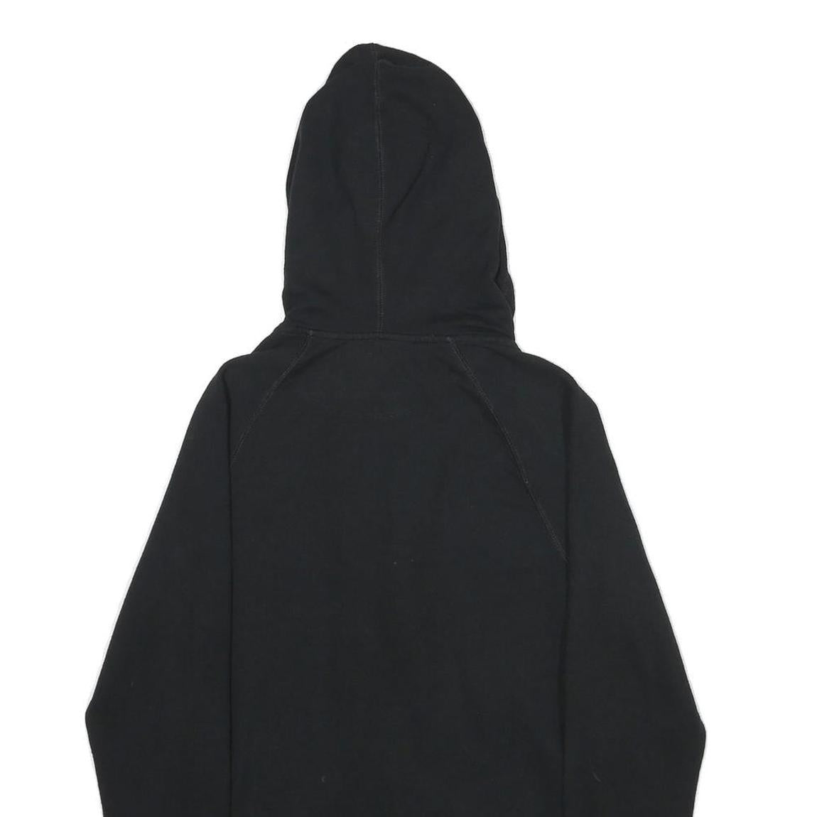 CHAMPION Womens Black Zip Up Hoodie M Casual Sportswear Sweatshirt