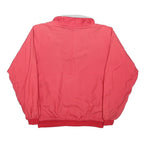 HELLY HANSEN Mens Red Athletic Jacket M Polyester Blend Zip Up Plain Casual