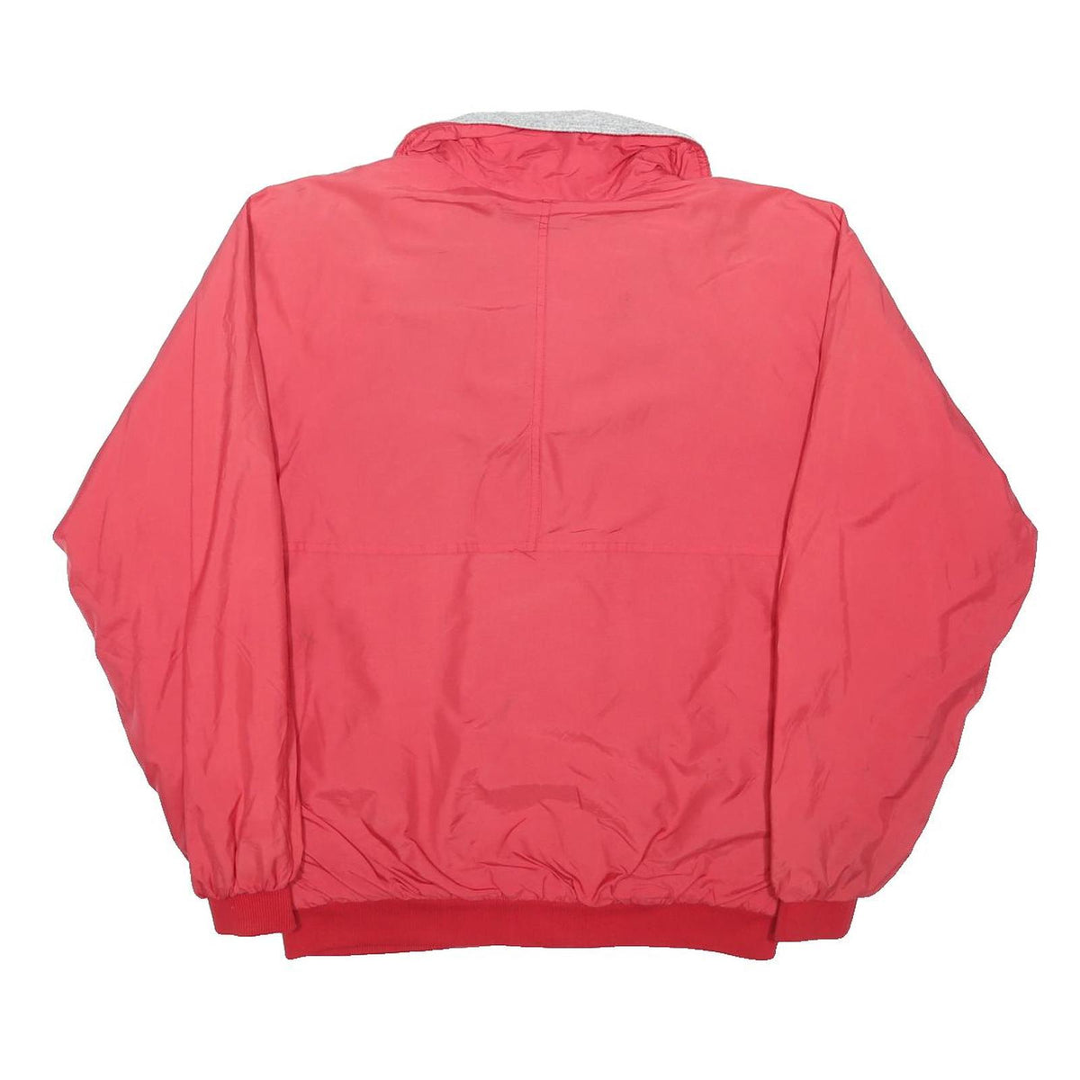 HELLY HANSEN Mens Red Athletic Jacket M Polyester Blend Zip Up Plain Casual