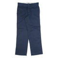 DICKIES Flex 874 Workwear Mens Trousers Blue Regular Straight W30 L30