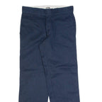 DICKIES Flex 874 Workwear Mens Trousers Blue Regular Straight W30 L30