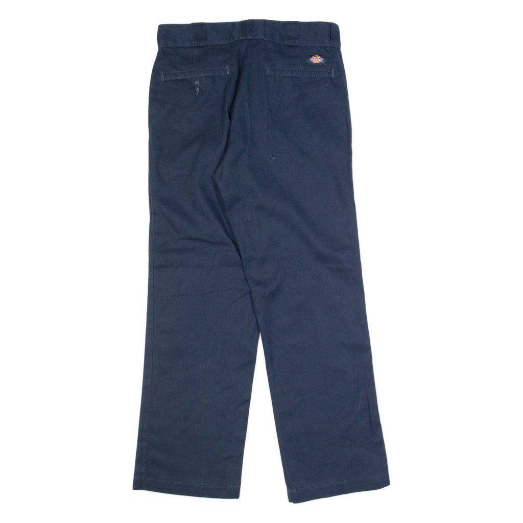 DICKIES Flex 874 Workwear Mens Trousers Blue Regular Straight W30 L30