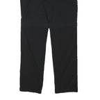 CUTTING EDGE Mens Polyester Blend Black Regular Fit Straight Trousers W30 L31