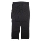 DICKIES Cargo Mens Trousers Black Relaxed Straight W36 L32