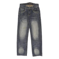 JUEDINI Womens Classic Blue Denim Jeans W28 L30 Embellished Pocket Detail