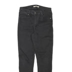 LEVI'S Womens Black Slim Skinny Denim Medium Woven Cotton Blend Jeans W26 L26