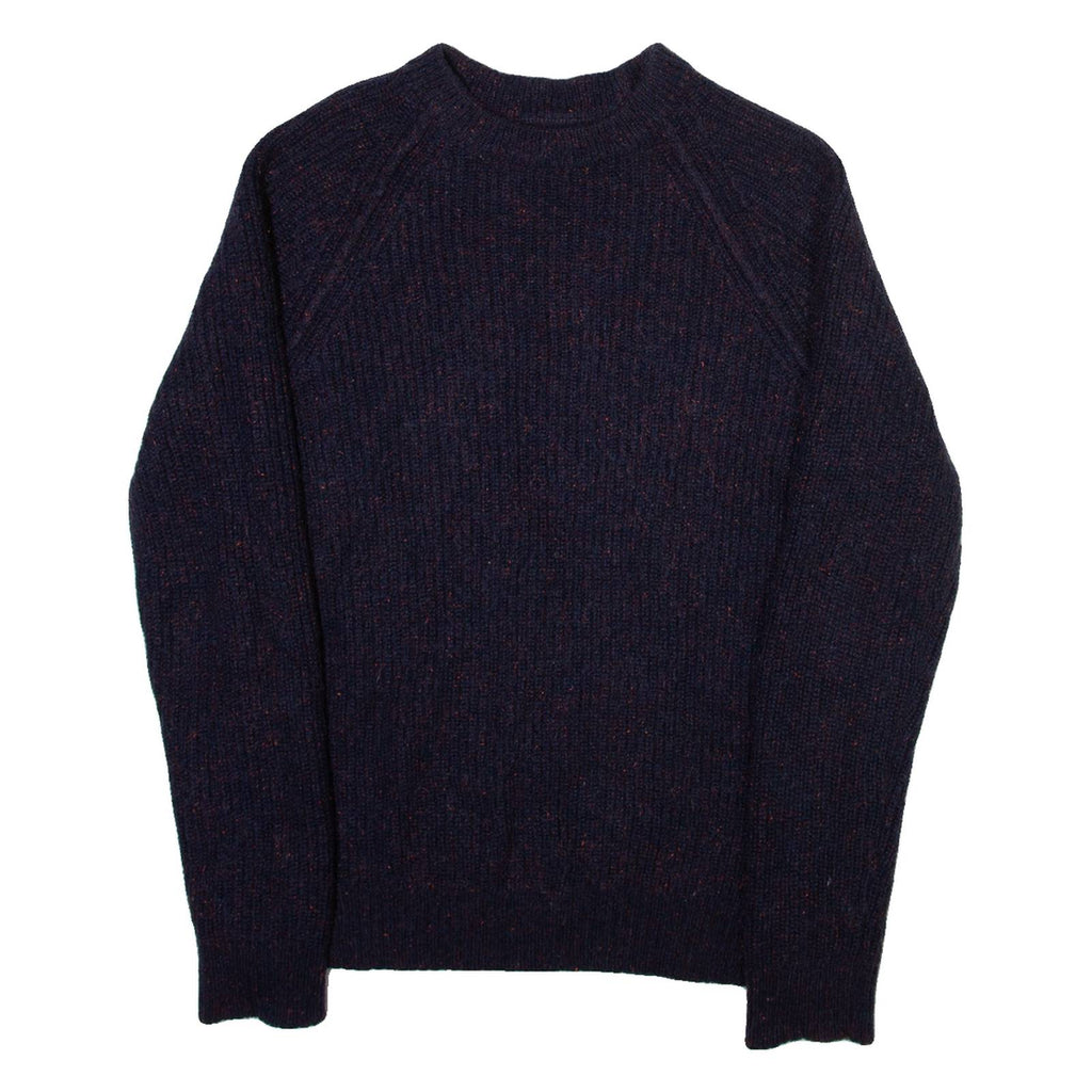 REISS Womens Jumper Blue Tight Knit XS