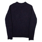 REISS Womens Jumper Blue Tight Knit XS