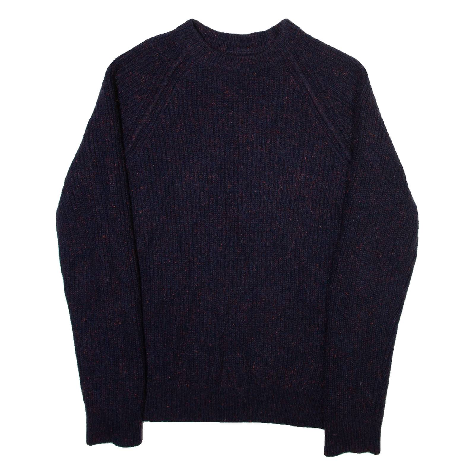 REISS Womens Jumper Blue Tight Knit XS