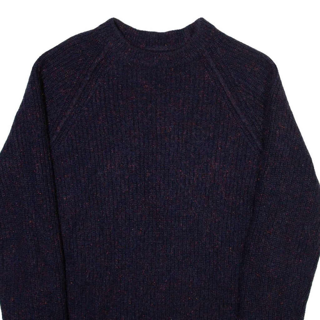 REISS Womens Jumper Blue Tight Knit XS