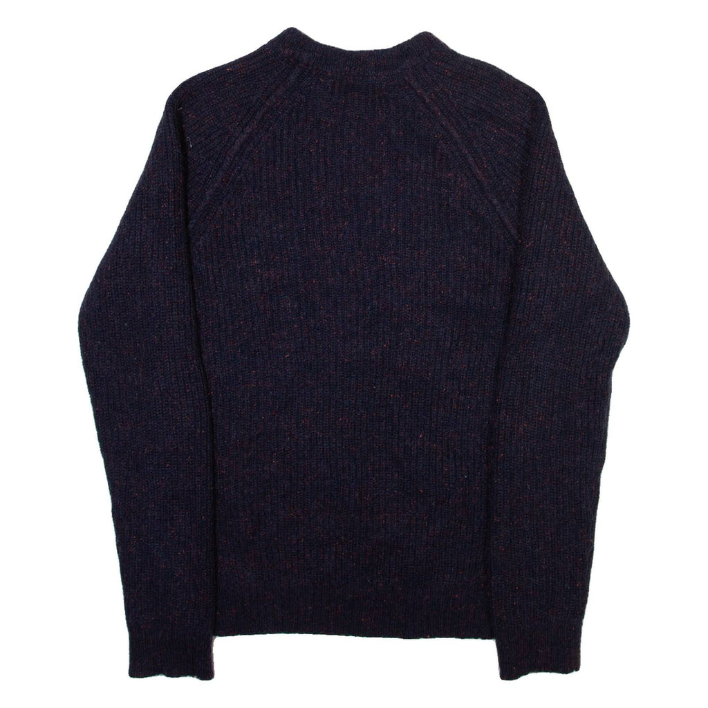 REISS Womens Jumper Blue Tight Knit XS