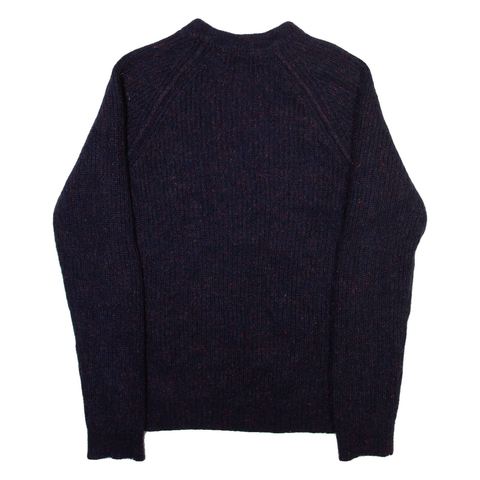 REISS Womens Jumper Blue Tight Knit XS