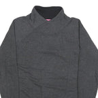 CALVIN KLEIN PERFORMANCE Womens Grey Crew Neck L Cotton Blend Sweatshirt