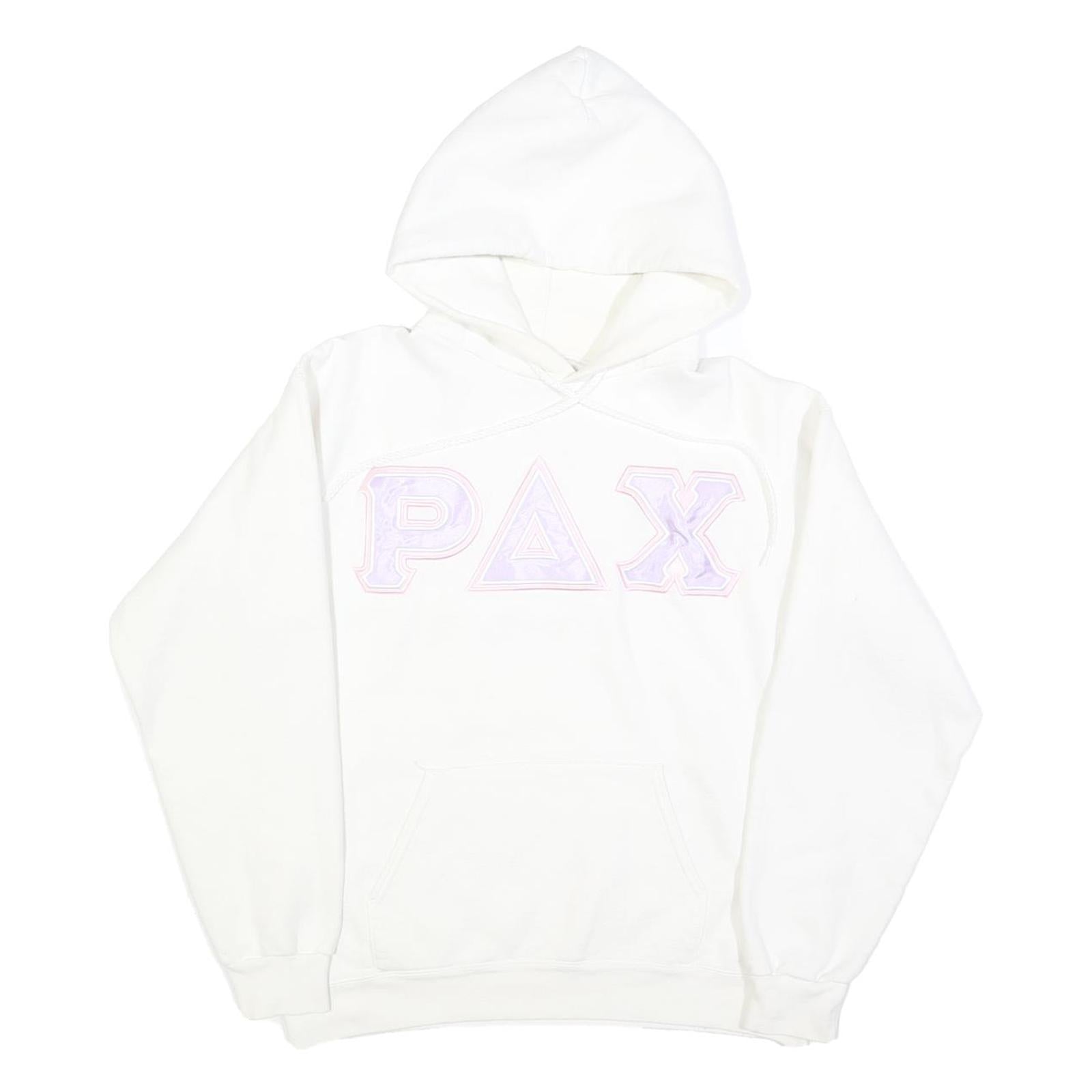 HANES Womens White Hoodie S Cotton Blend Soft Fit Casual Pullover Sweatshirt