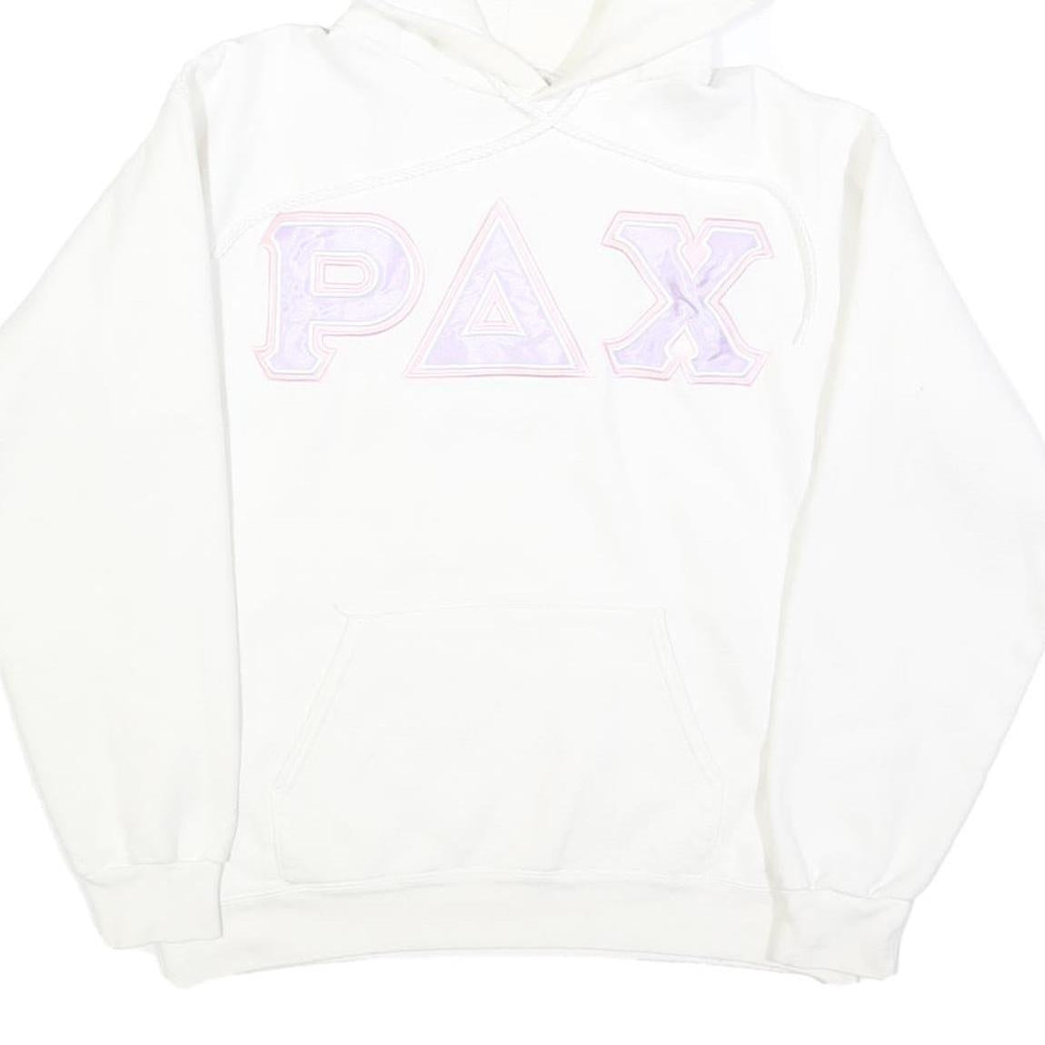 HANES Womens White Hoodie S Cotton Blend Soft Fit Casual Pullover Sweatshirt