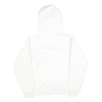 HANES Womens White Hoodie S Cotton Blend Soft Fit Casual Pullover Sweatshirt