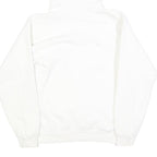 HANES Womens White Hoodie S Cotton Blend Soft Fit Casual Pullover Sweatshirt