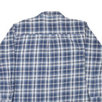 FIELD & STREAM Mens Blue & White Check Shirt XL Casual Cotton Blend Button-Up