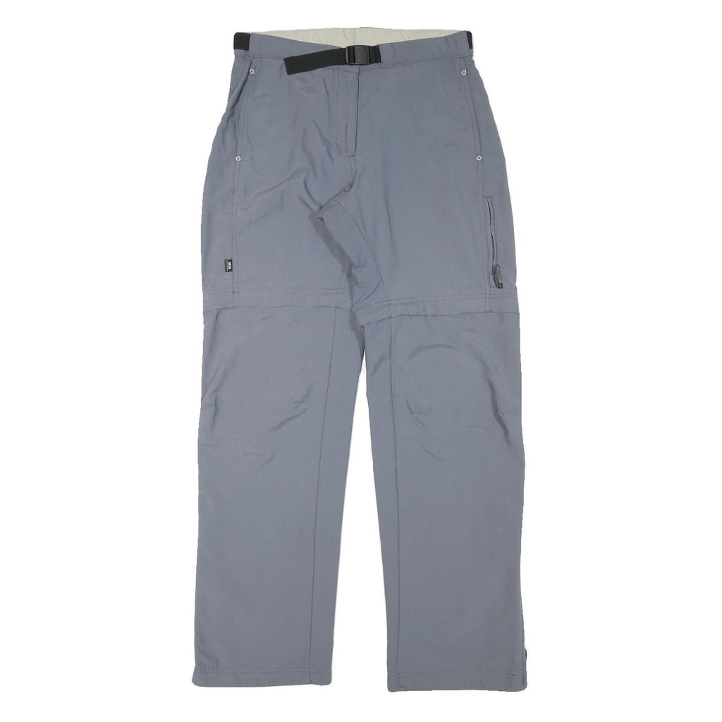 HELLY HANSEN Womens Grey Polyester Blend Regular Fit Straight Leg Trousers W28