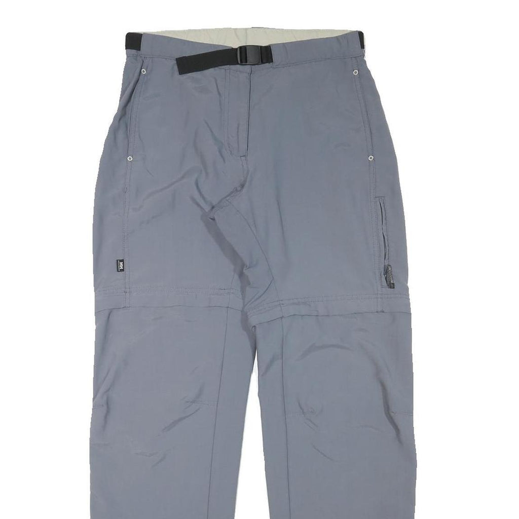 HELLY HANSEN Womens Grey Polyester Blend Regular Fit Straight Leg Trousers W28