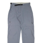 HELLY HANSEN Womens Grey Polyester Blend Regular Fit Straight Leg Trousers W28