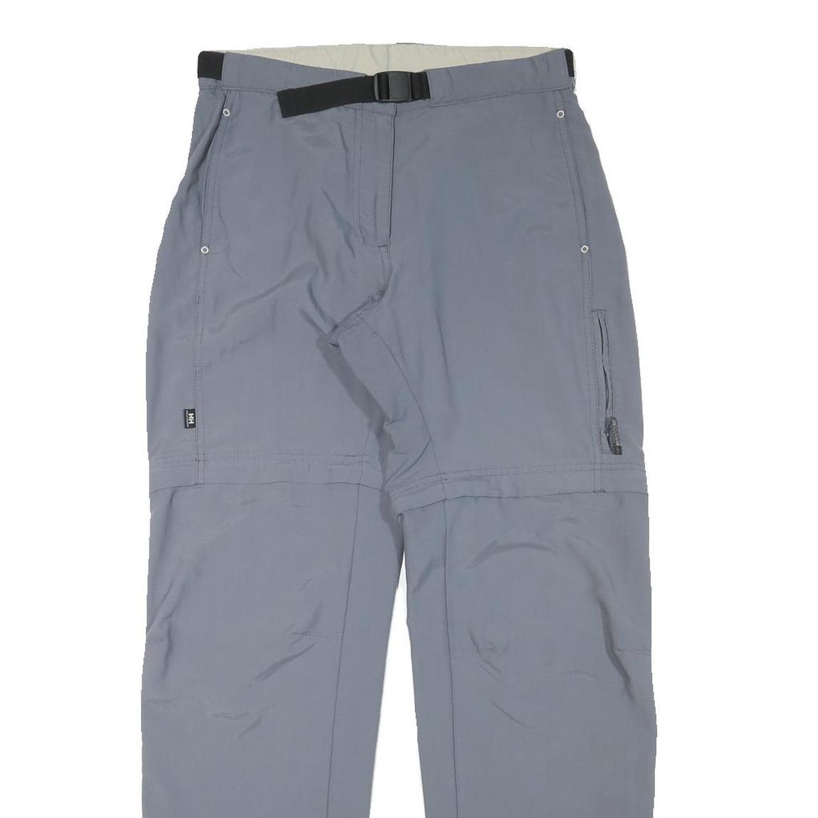 HELLY HANSEN Womens Grey Polyester Blend Regular Fit Straight Leg Trousers W28