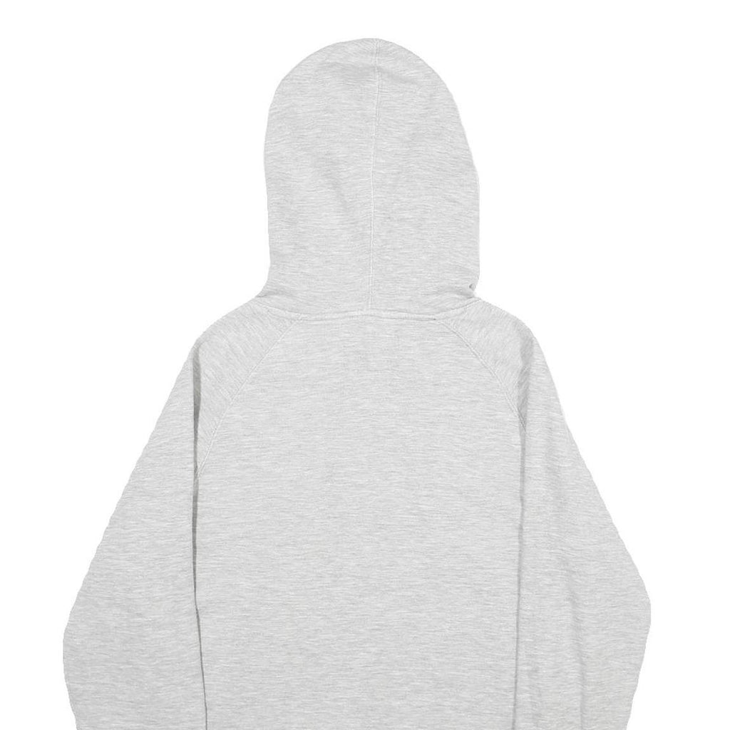 CHAMPION Mens Grey Hoodie S Cotton Blend Pullover Logo Casual Comfort Wear