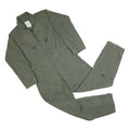 BARRIER WEAR Mens Green Synthetic Dungarees Regular Fit Zip M W36 L30 Workwear