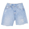 LEVI'S 501 90s BIG E Womens Jorts Shorts Blue XXS W23