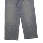LEMMI Mens Jeans Blue Relaxed Straight Denim Light W30 L26 Casual Comfort Zip