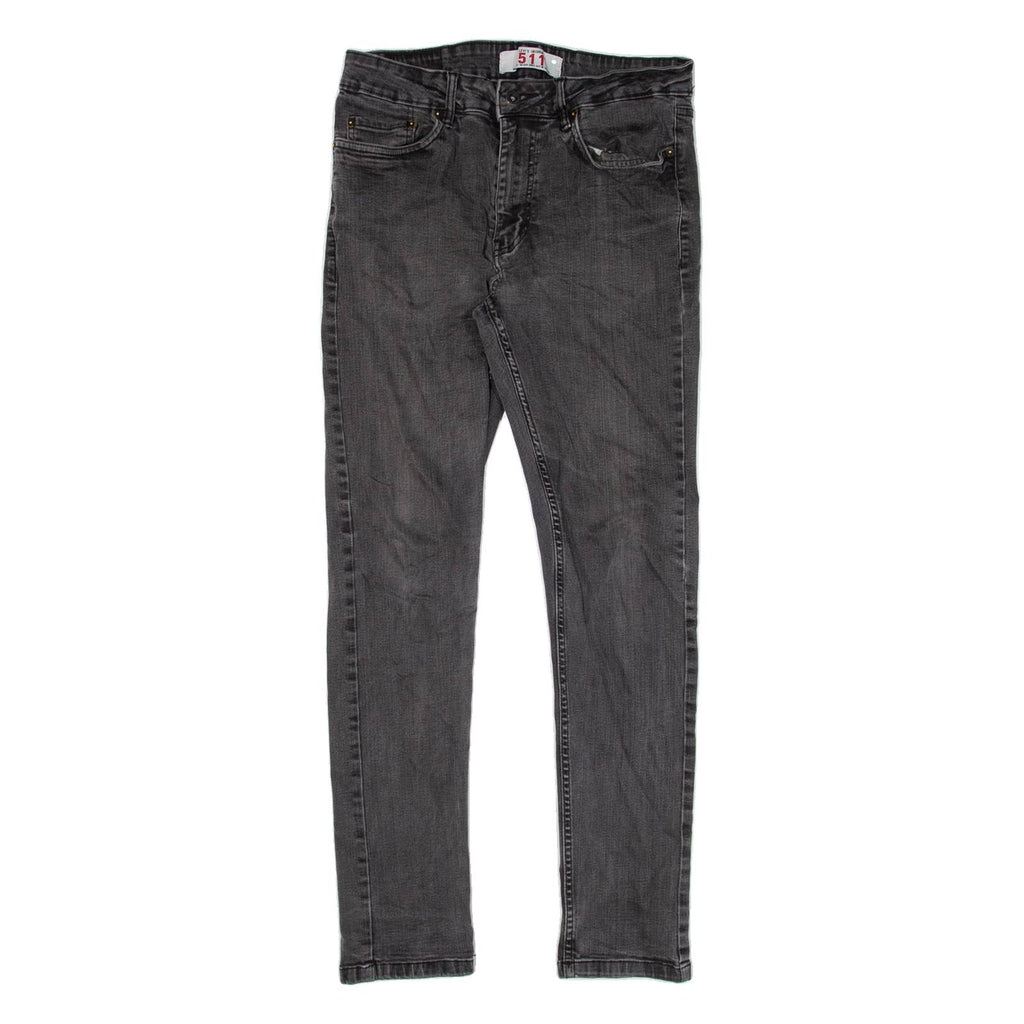 LEVI'S Womens Jeans Grey Slim Skinny W29 L28