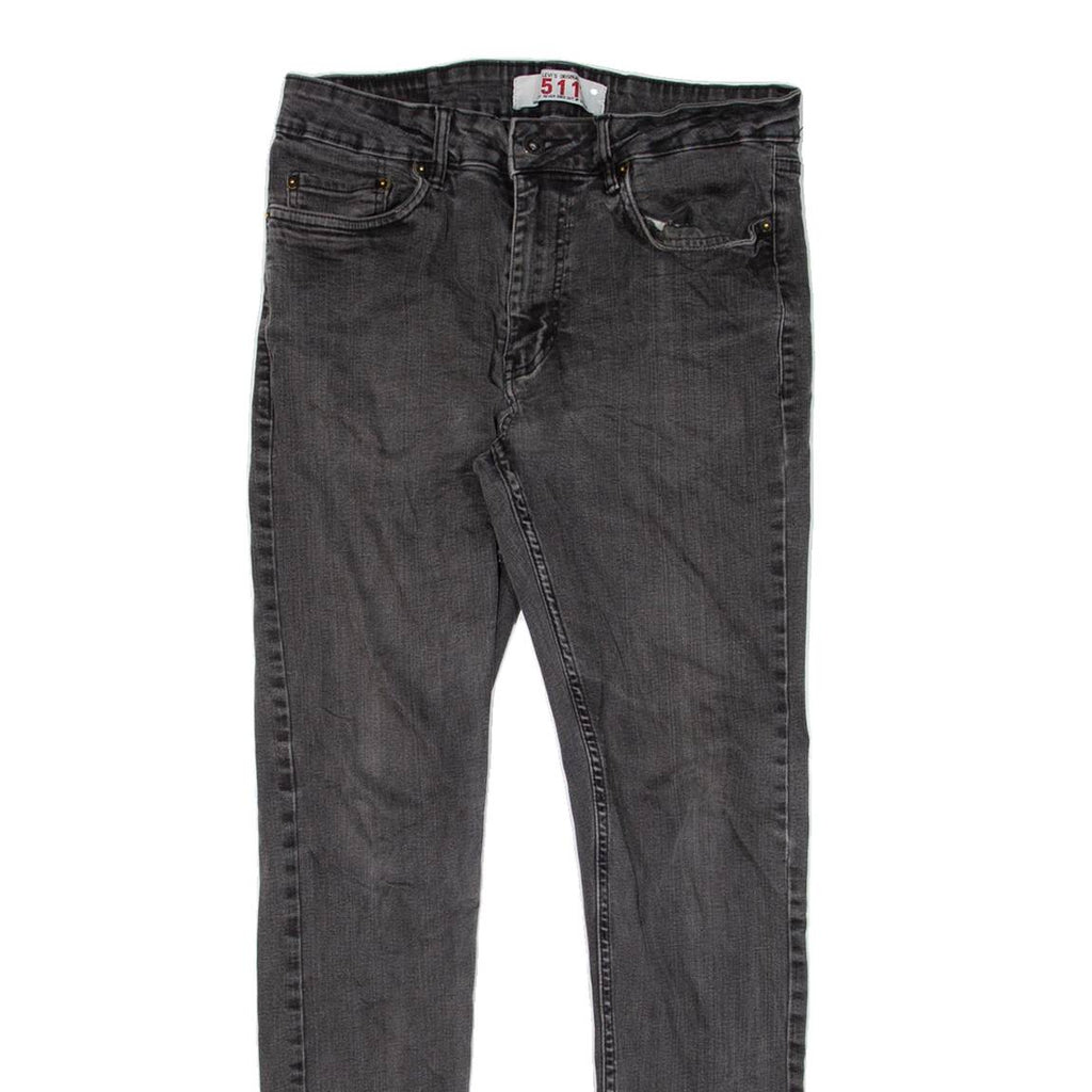 LEVI'S Womens Jeans Grey Slim Skinny W29 L28