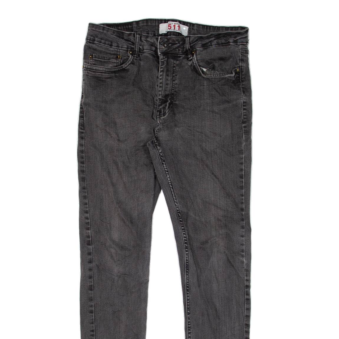 LEVI'S Womens Jeans Grey Slim Skinny W29 L28