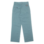 DICKIES Chino Mens Trousers Blue Regular Straight W28 L28